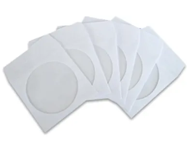 CD/DVD Paper Sleeves 100 Pack