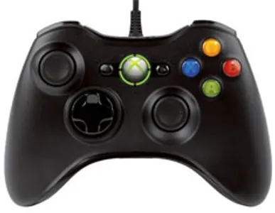 Microsoft Xbox 360 Black Wired Controller for Windows