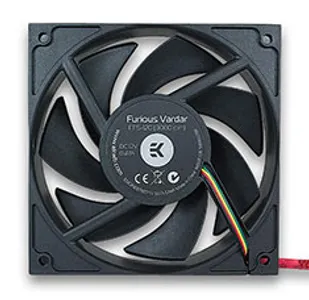 EK Furious Vardar Fan F5 120mm 3000RPM Black