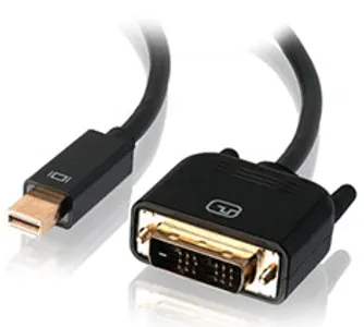 Alogic Mini DisplayPort to DVI-D Cable Male to Male 3m