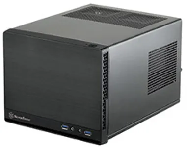 SilverStone Sugo SG13 Small Form Factor ITX Case Solid Black