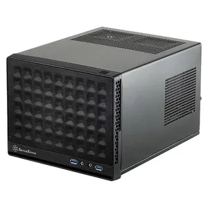 SilverStone Sugo SG13 Small Form Factor ITX Case Mesh Black