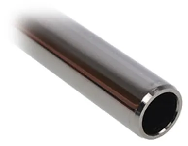 Alphacool HardTube 13/10mm Brass Black Chrome 20cm
