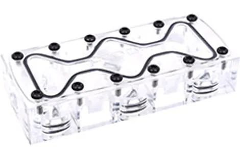 Alphacool GPX SLI Connector Plexi Edition - Triple