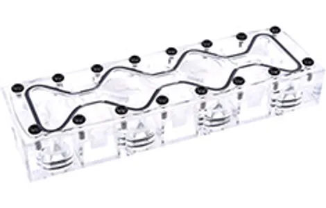 Alphacool GPX SLI Connector Plexi Edition - Quad