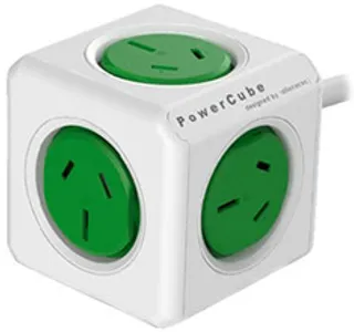 Allocacoc PowerCube 1.5m Green