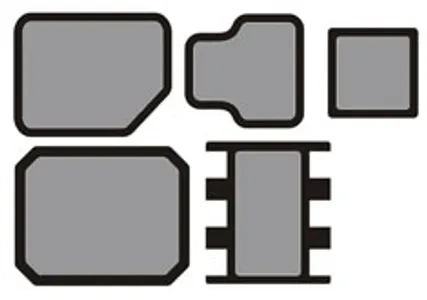 DEMCiflex Magnetic Dust Filter - Custom Set for CM HAF 912