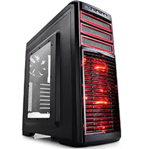 Deepcool Kendomen ATX Mid Tower Chassis Red