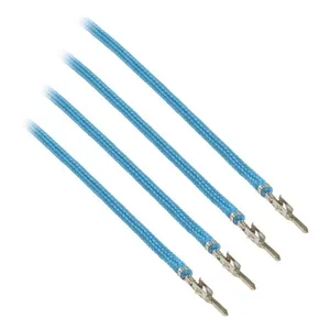 Cablemod ModFlex Sleeved Wire 8in Light Blue 4 Pack