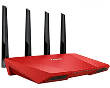 ASUS RT-AC87UR AC2400 Dual-Band Gigabit Wireless Router Red