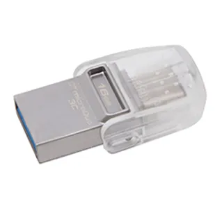 Kingston DataTraveler MicroDuo 3C 16GB USB 3.1 Flash Drive