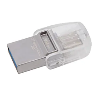 Kingston DataTraveler MicroDuo 3C 32GB USB 3.1 Flash Drive