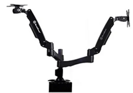 SilverStone ARM22BC Dual Monitor Mount