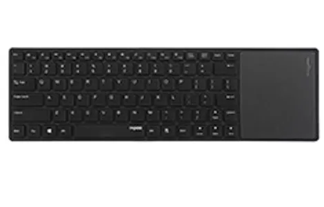 Rapoo E6700 Ultra Slim Bluetooth Touchpad Keyboard Black