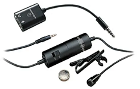 Audio-Technica ATR3350iS Omnidirectional Condenser Microphone