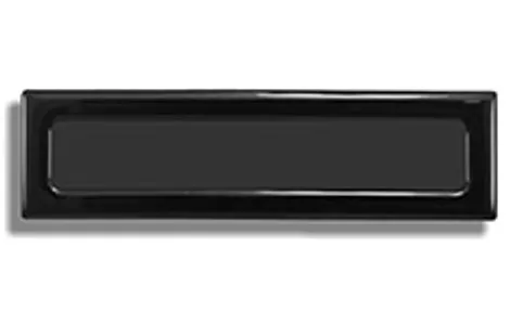 DEMCiflex Magnetic Dust Filter - Single Front Bay Black