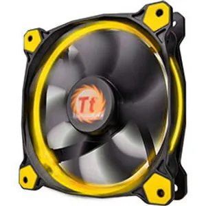 Thermaltake Riing 14 High Static Pressure 140mm Yellow LED Fan