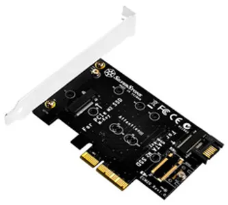 SilverStone ECM20 Expansion Card M.2 to PCIe/SATA Adapter
