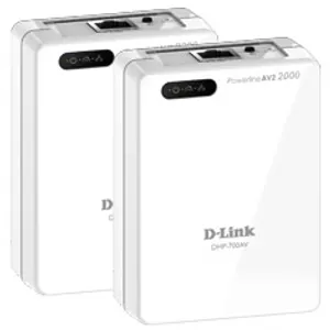D-Link DHP-701AV PowerLine AV2 2000 Gigabit Network Kit