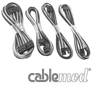 CableMod E-Series G2 & P2 Basic Cable Kit Black/White