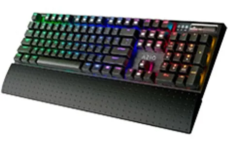 Azio MGK1 RGB Mechanical Gaming Keyboard Blue Switches