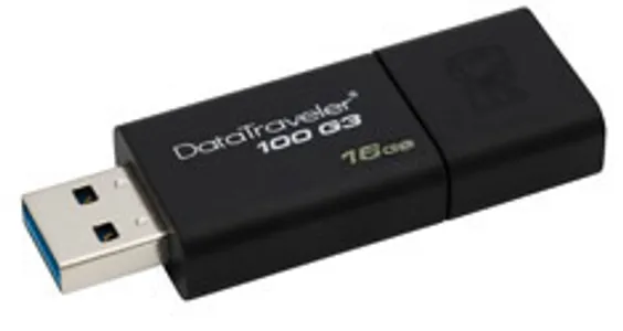 Kingston Data Traveler 100 G3 USB 3.0 Flash Drive 16GB