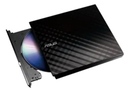 ASUS SDRW-08D2S-U Lite Black External DVD Burner