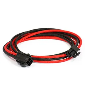 Phanteks Motherboard 4-pin Extension Cables Black/Red