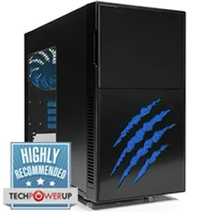 Nanoxia Deep Silence 4 Claw Black/Blue Case