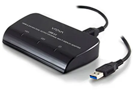 VROVA USB 3.0 to Dual Output External Multi Display Adapter