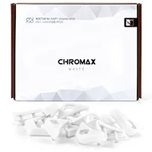 Noctua Chromax Anti Vibration Pads 16 Pack White