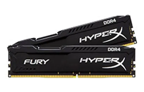 Kingston HyperX Fury 16GB (2x8GB) 2400Mhz CL15 DDR4 Black
