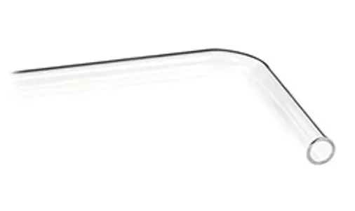 Alphacool HardTube 13/10mm 90 Degree Borosilicate Glass 10/30cm