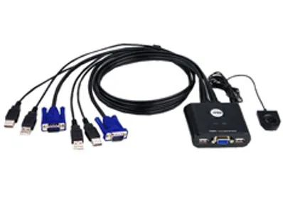 ATEN CS-22U 2-Port USB Cable KVM Switch