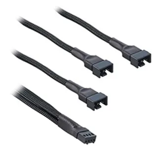 CableMod 4-Pin Fan to 3x 4-Pin Fan Y Cable Black 30cm