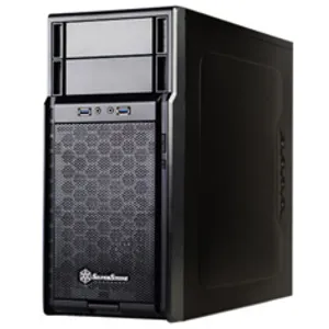 SilverStone Precision PS08 Micro ATX Case Black