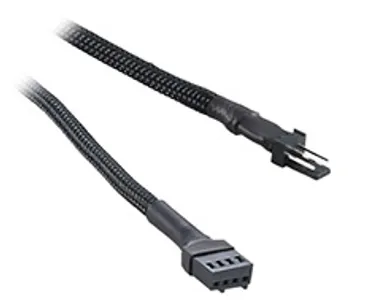 CableMod 3-Pin Fan to 4-Pin Fan Adapter Black 30cm
