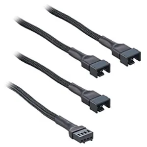 CableMod 4-Pin Fan to 3x 4-Pin Fan Adapter Black 40cm