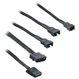 CableMod Molex to 2x 4-Pin & 1x 3-Pin Fan Y Cable 30cm