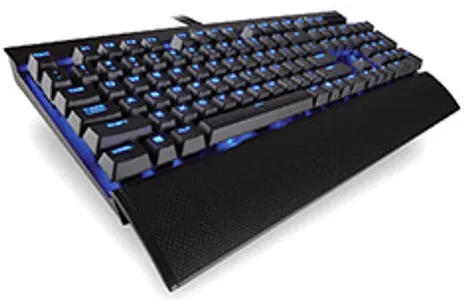 Corsair K70 LUX Mechanical Keyboard Blue LED Cherry Red