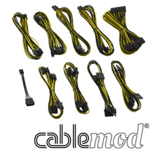 CableMod CM-Series VS 550/650/750 Cable Kit Black/Yellow