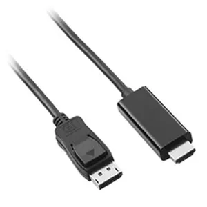 CableMod DisplayPort to HDMI 2.0 Cable M-M Black 1m
