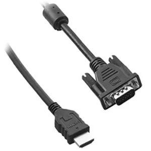 CableMod HDMI to VGA Converter Cable Black 2m