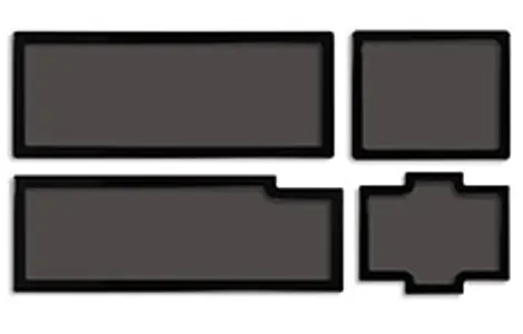 DEMCiflex Magnetic Dust Filter - Custom Set for NZXT Noctis 450