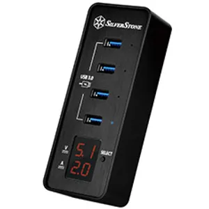 SilverStone EP03 4-Port USB 3.0 Smart Hub