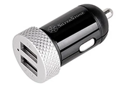 SilverStone VAC21S Dual USB Car Charger