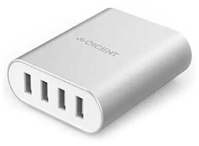 Orico 4-Port USB Desktop Charger Silver