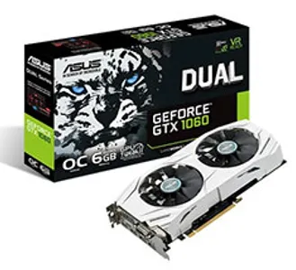 ASUS GeForce GTX 1060 Dual Fan OC 6GB