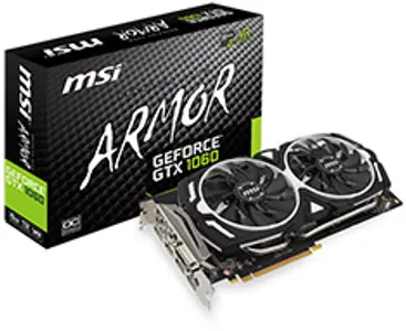 MSI GeForce GTX 1060 Armor OC 6GB