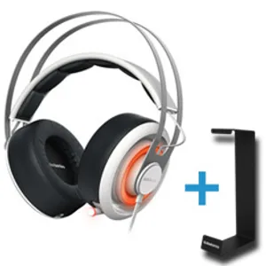 SteelSeries Siberia 650 Headset White - Free Headphone Stand